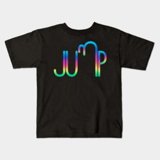 unicorns do jump Kids T-Shirt